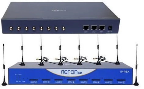Neron 50 IPPBX with Inbuilt 8 Port GSM Gateway